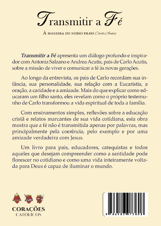 Transmitir a Fé à maneira do nosso filho Carlo Acutis